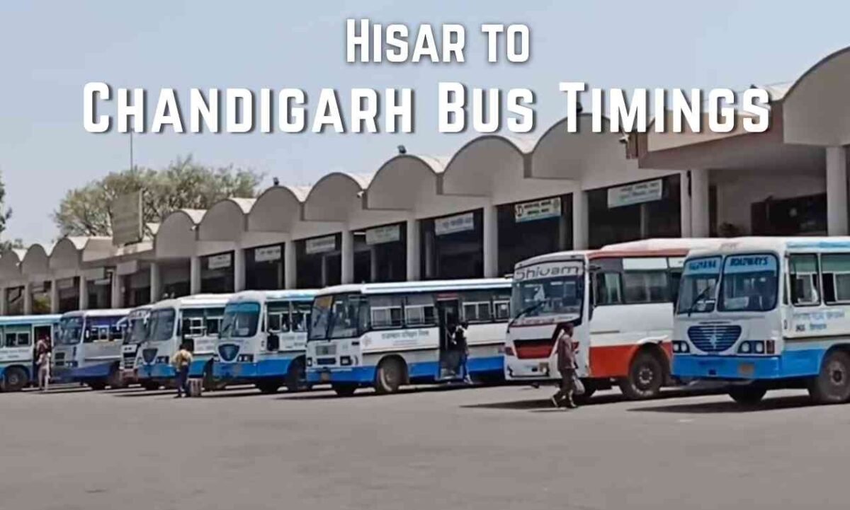 Hisar to Chandigarh Bus